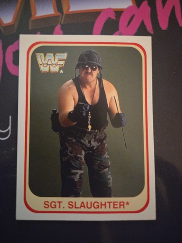 Merlin wwe wwf sgt slaughter - wwe,