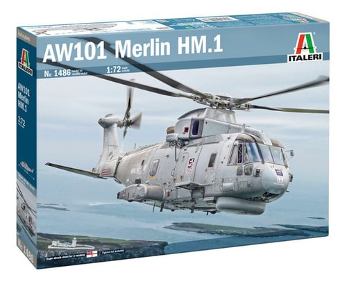 Italeri 1486 aw101 merlin - aw101,